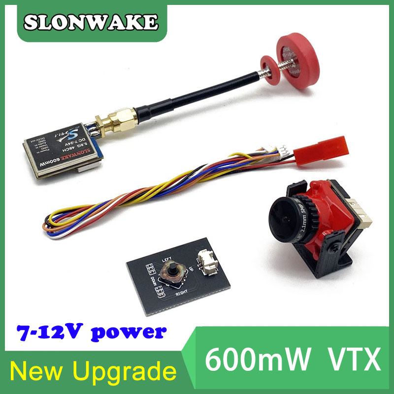 Drone Rc Receiver And Transmitter - 5.8G 48CH 600mW 조정 가능한 VTX-CAM