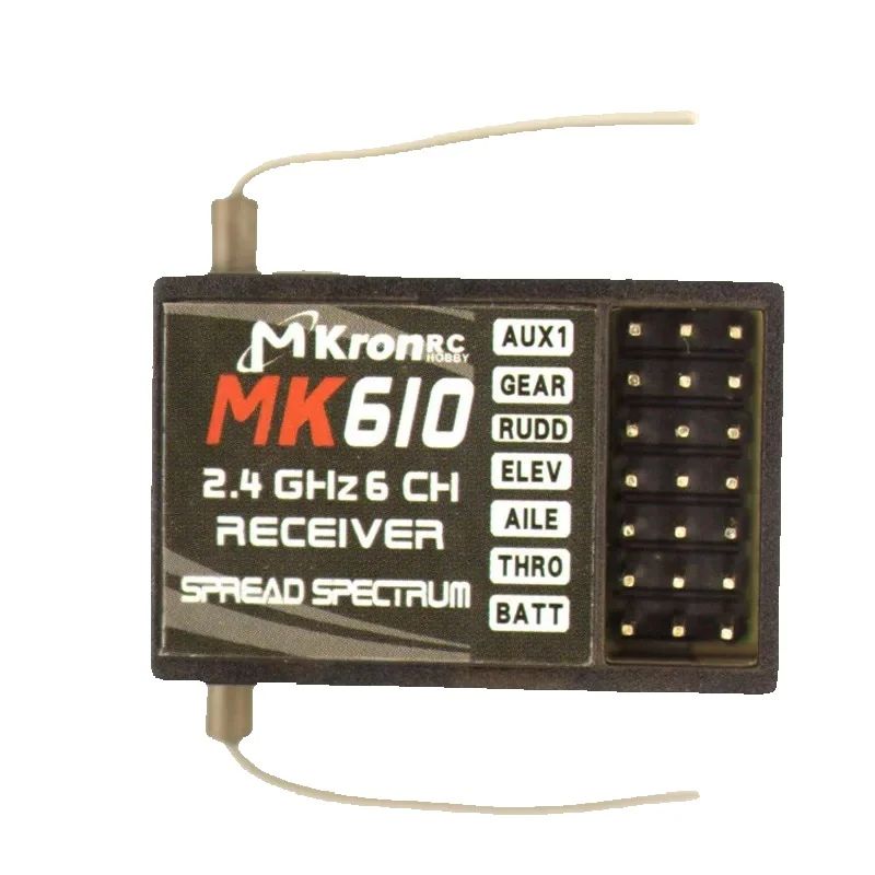 Drone Rc Receiver And Transmitter - DSM2 MK610 AR6100 2.4G 6CH RC