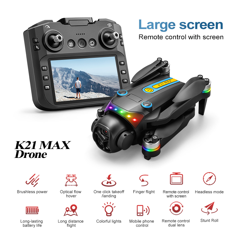 Drone Rc Helicopter With Camera - 야외용 공중 드론 전동 듀얼 카메라