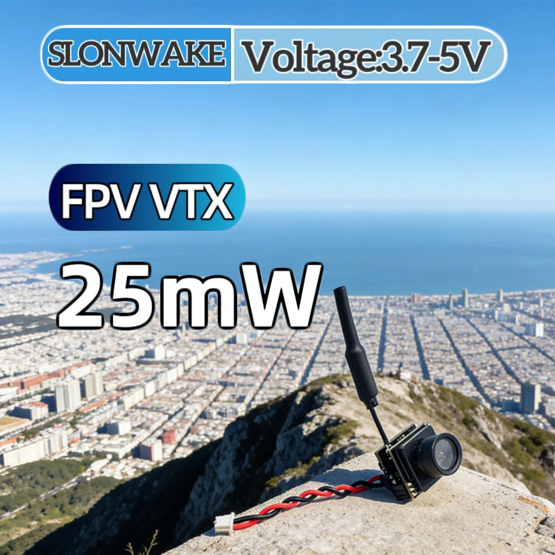 Drone Rc Receiver And Transmitter - SLONWAKE FPV 25mW 전력 시뮬레이션 VTX