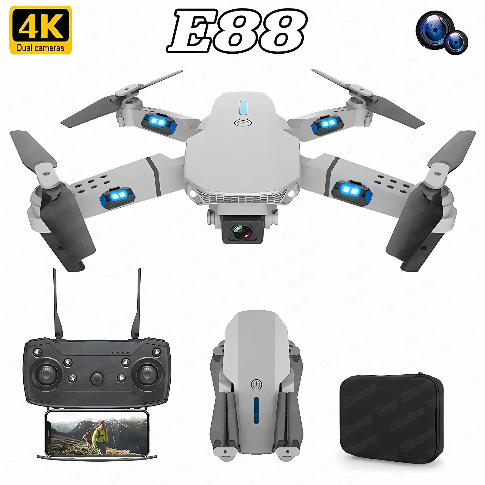 Drone Rc Not Connected - 새로운 E88 Pro Wifi Fpv 드론
