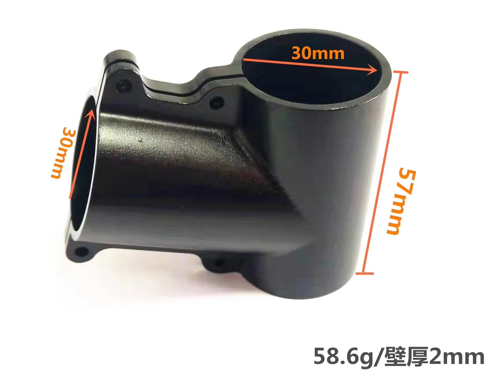 Drone Rc Not Connected - 1개 삼방향 조인트 카본 튜브 T-클램프