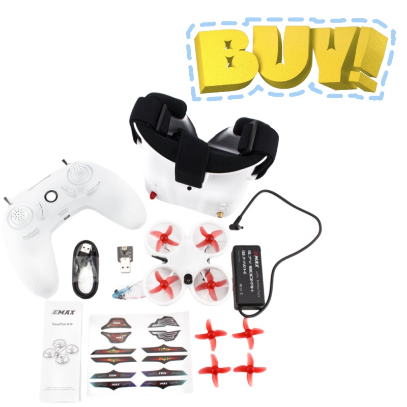 Drone Rc Helicopter With Camera - EMAX EZ 파일럿 82MM 미니 5.8G