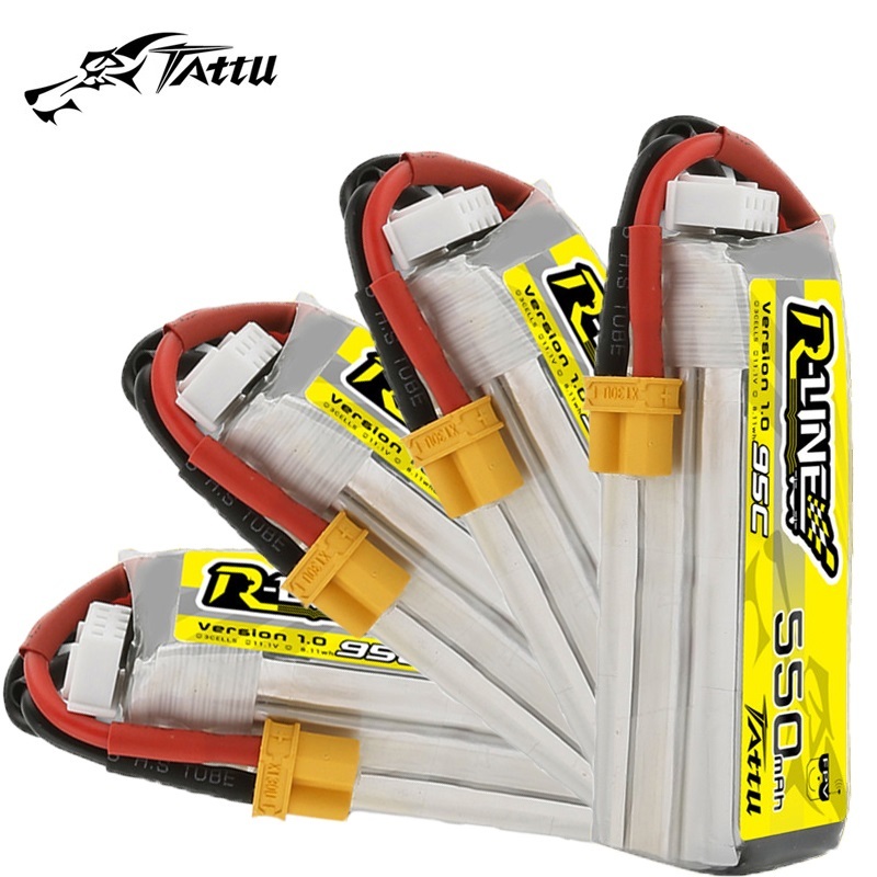 Drone Carrera Rc - TATTU R-LINE 1.0 550mAh 11.1V 95C