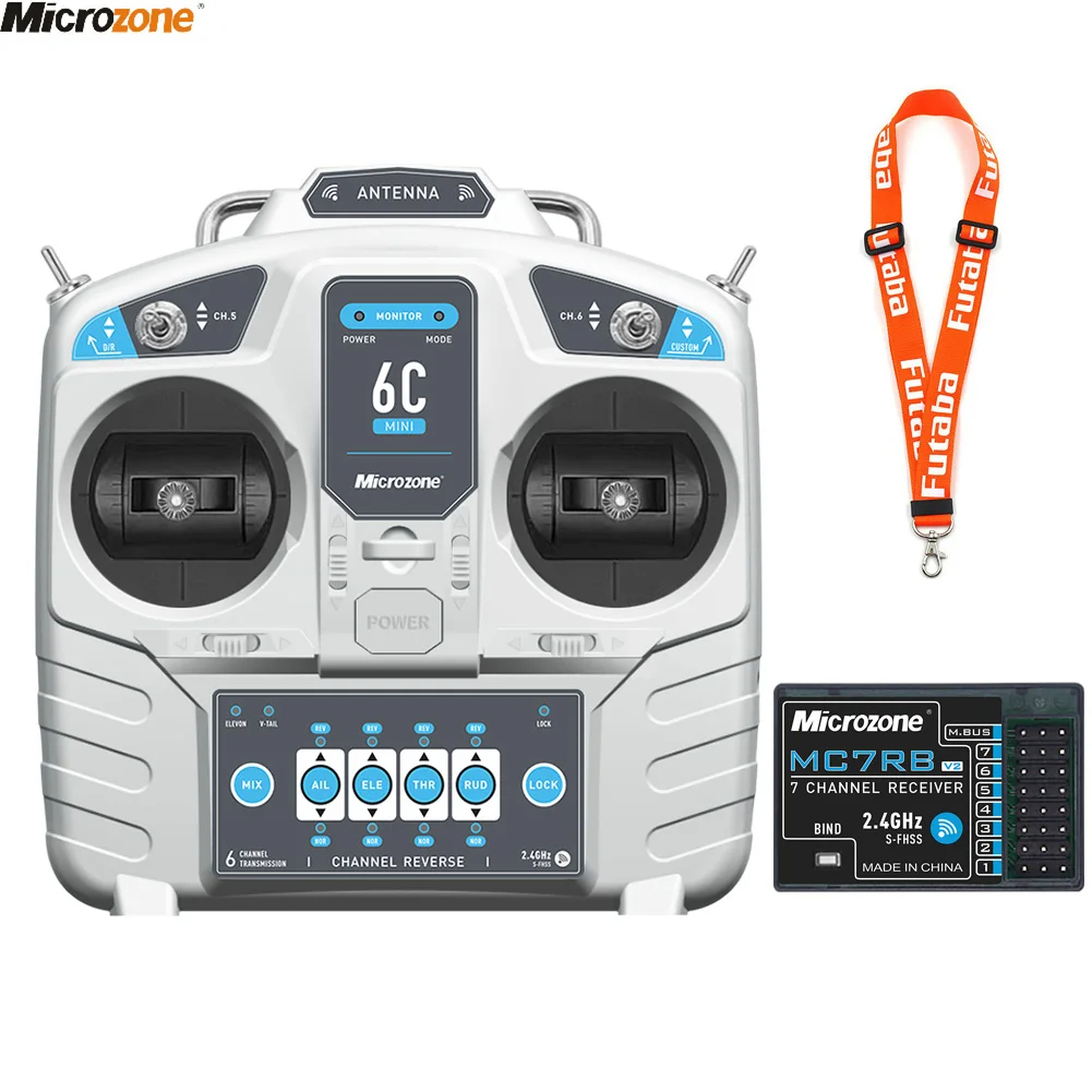 Drone Rc Receiver And Transmitter - MicroZone MC6C 미니 V2 컨트롤러 송신기,