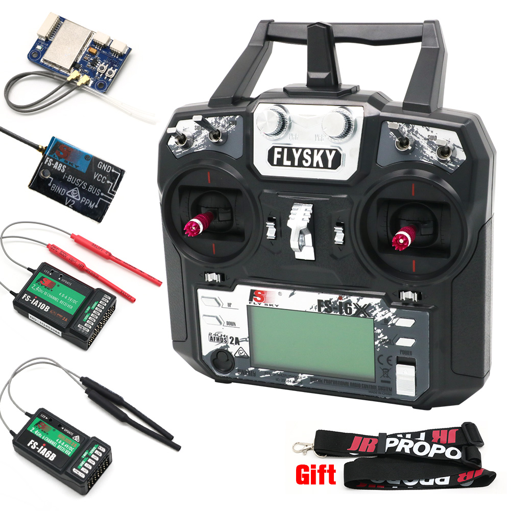 Drone Rc Receiver And Transmitter - FLYSKY FS-i6X FS i6X 10채널 2.4GHz