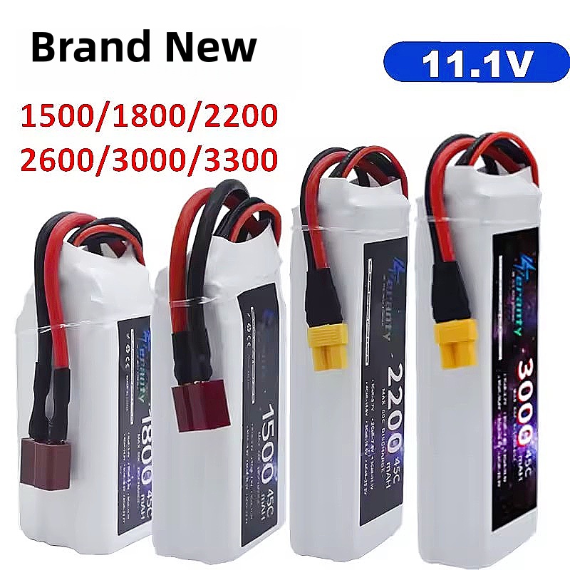 Drone Carrera Rc - 11.1V 리포 배터리 3S 1500mAh 1800mAh