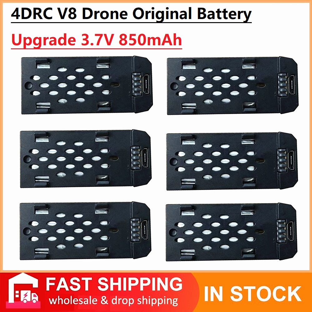 Drone Rc Quadcopter Controller - 4DRC V8 드론 원래 배터리 3.7V
