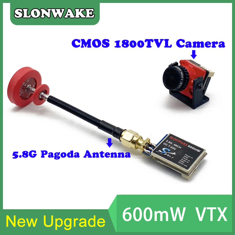 5.8G 48CH 600mW 조정 가능한 VTX-CAM - Drone Rc Receiver And Transmitter 리뷰 및 가격