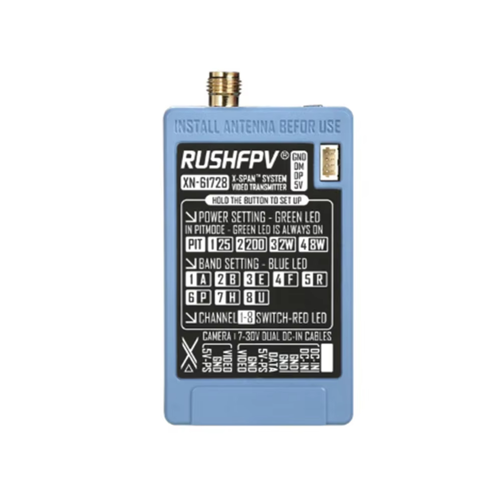 RUSHFPV 6.1‑7.2G 8W X61728 VTX - Drone Rc Receiver And Transmitter 리뷰 및 가격