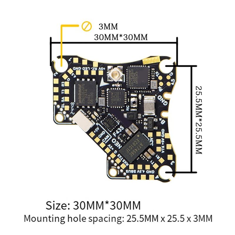 FBIL-F435 NEO 1S AIO 비행 컨트롤러 I - Drone Rc Flight Controller 리뷰 및 가격