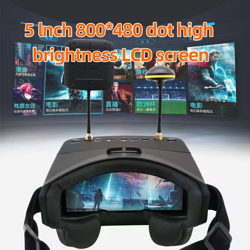 5.8G 고글 40CH 5인치 800*480 비디오 헤 - Fpv Goggles Headset 리뷰 및 가격