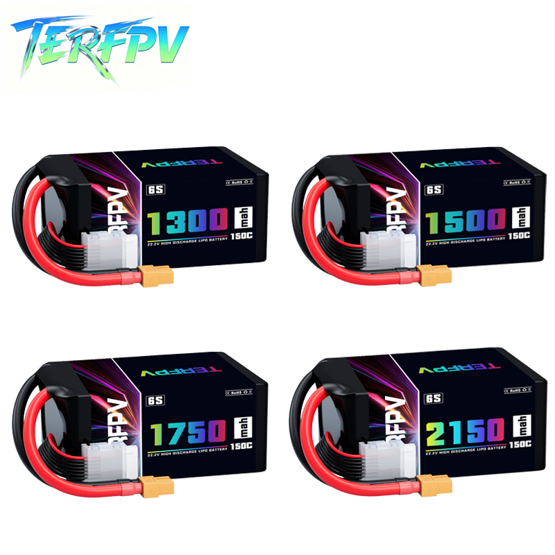 TERFPV Lipo 배터리 6S 22.2V 1300/ - Drone Lipo Battery 리뷰 및 가격