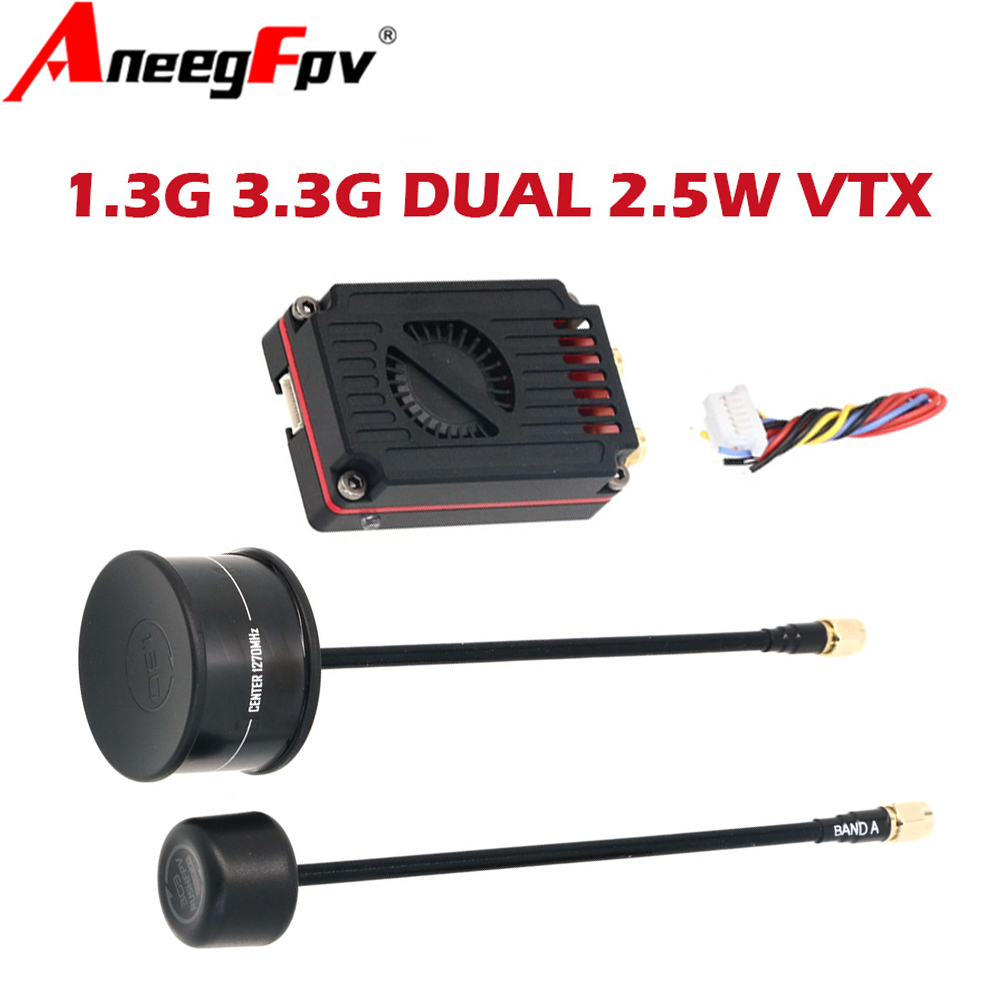 RUSH FPV 3.3G&1.3G 듀얼 밴드 2.5W  - Vtx Video Transmitter 리뷰 및 가격