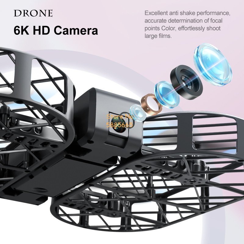 8K HD 카메라 360 °   보호 광학 흐름 위치  - Drone Rc Helicopter With Camera 리뷰 및 가격
