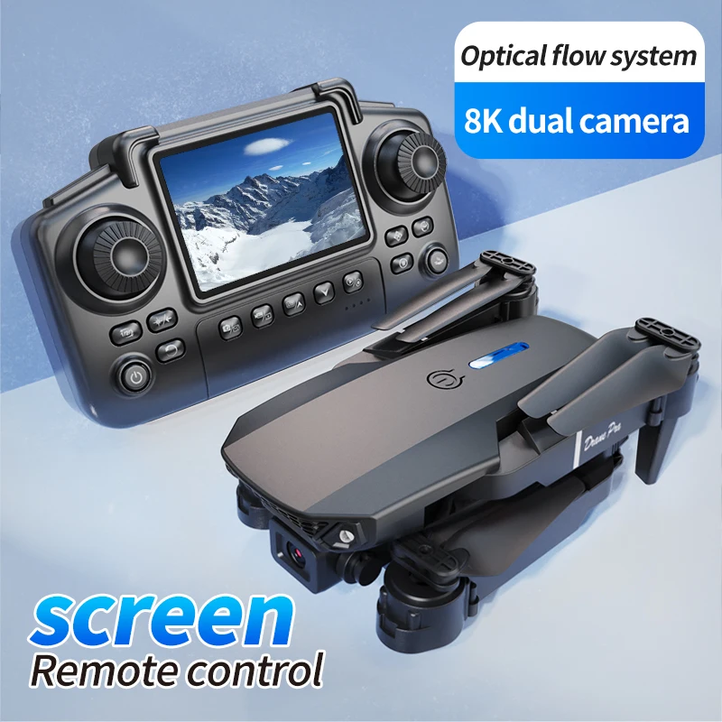 전문 E88 프로 드론 스크린 8K HD 카메라 WiF - Drone Rc Helicopter With Camera 리뷰 및 가격