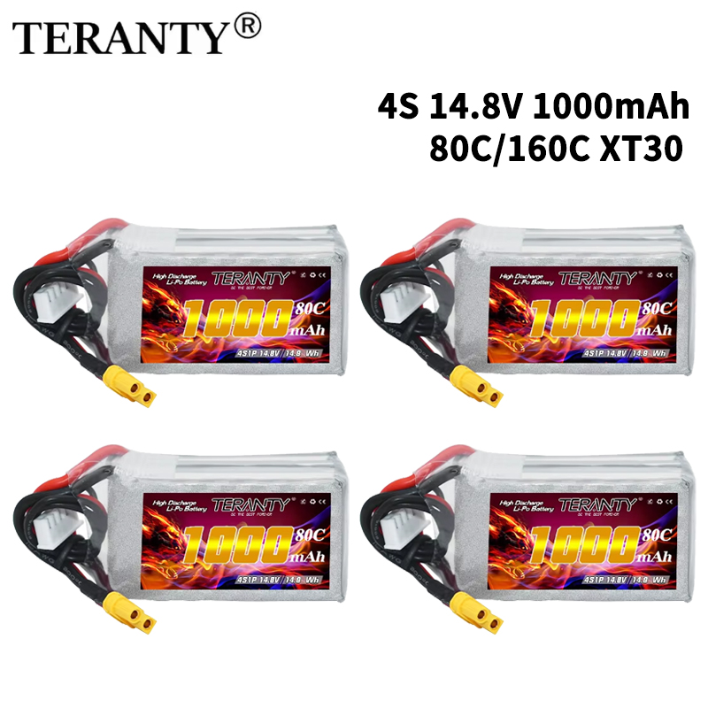 TERANTY 4S 1000mAh 14.8V 80C/1 - Drone Lipo Battery 리뷰 및 가격