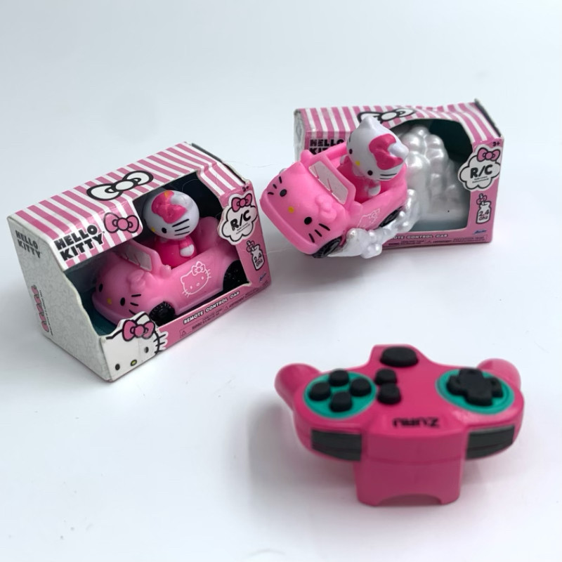 카툰 피규어 헬로 키티 미니 RC 자동차 1:64 스케 - Drone Carrera Rc 리뷰 및 가격