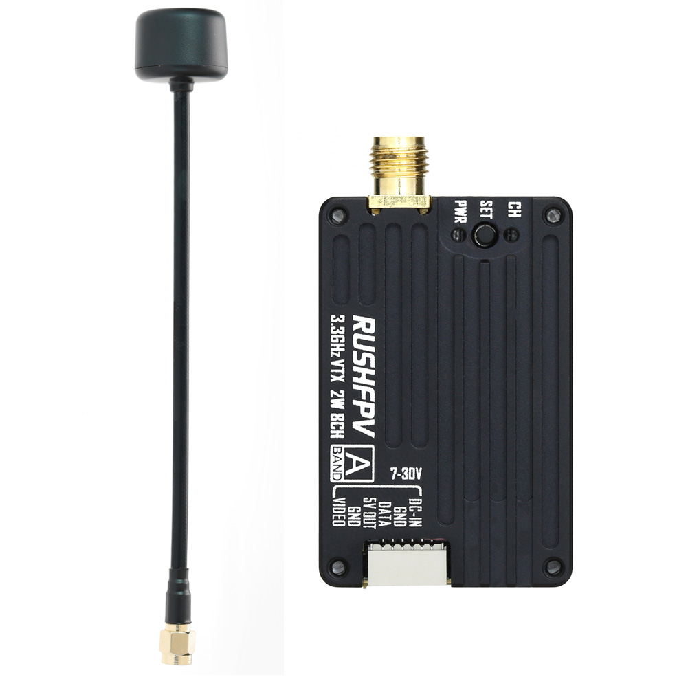 RUSHFPV 3.3G 2W VTX 송신기 FPV 송신 - Drone Rc Receiver And Transmitter 리뷰 및 가격