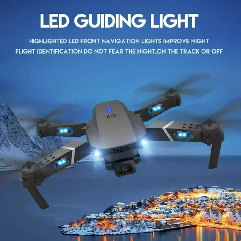 새로운 E88 Pro Wifi Fpv 드론 HD 4K  - Drone Rc Not Connected 리뷰 및 가격