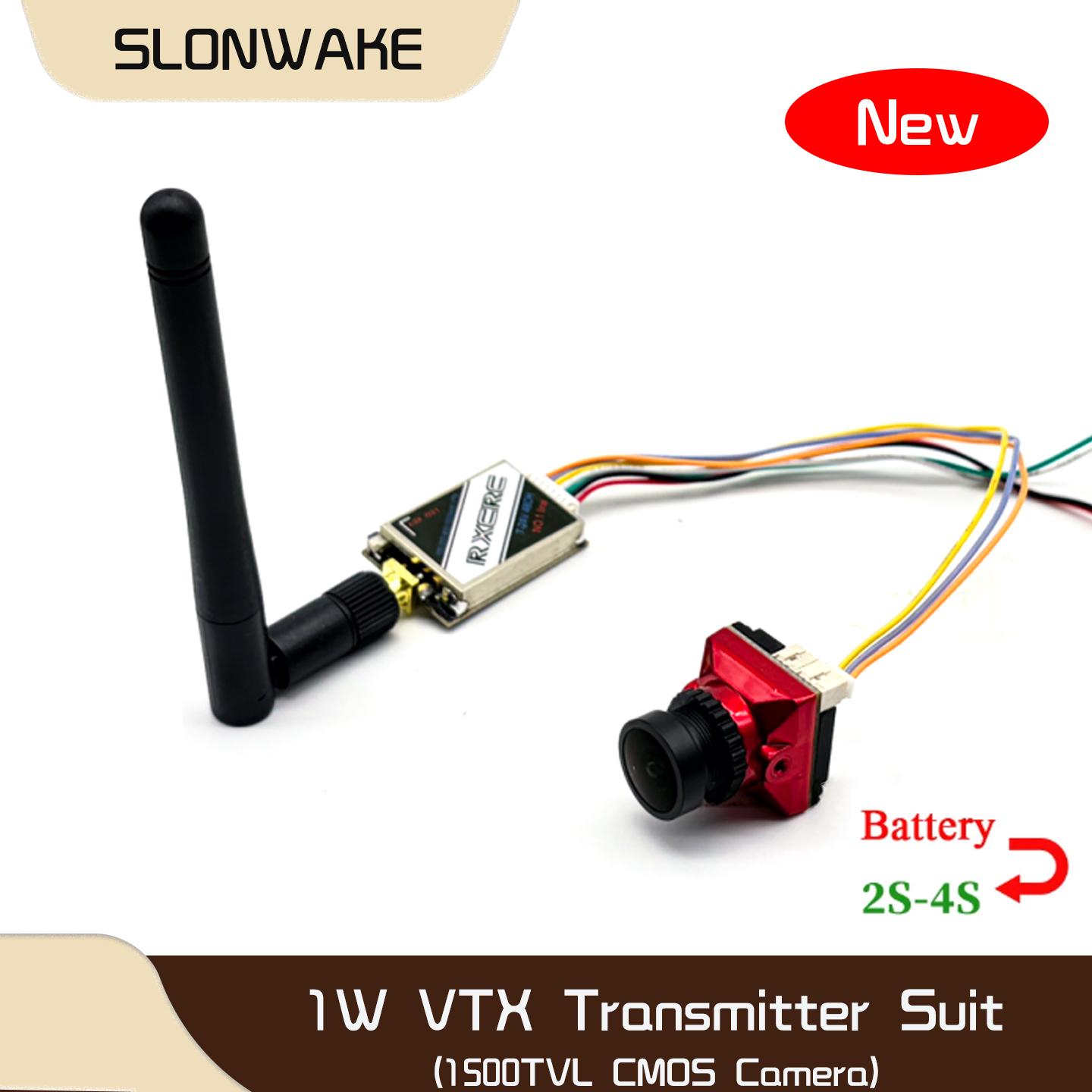 SLONWAKE 5.8G 48CH 1W VTX 100/ - Drone Rc Receiver And Transmitter 리뷰 및 가격