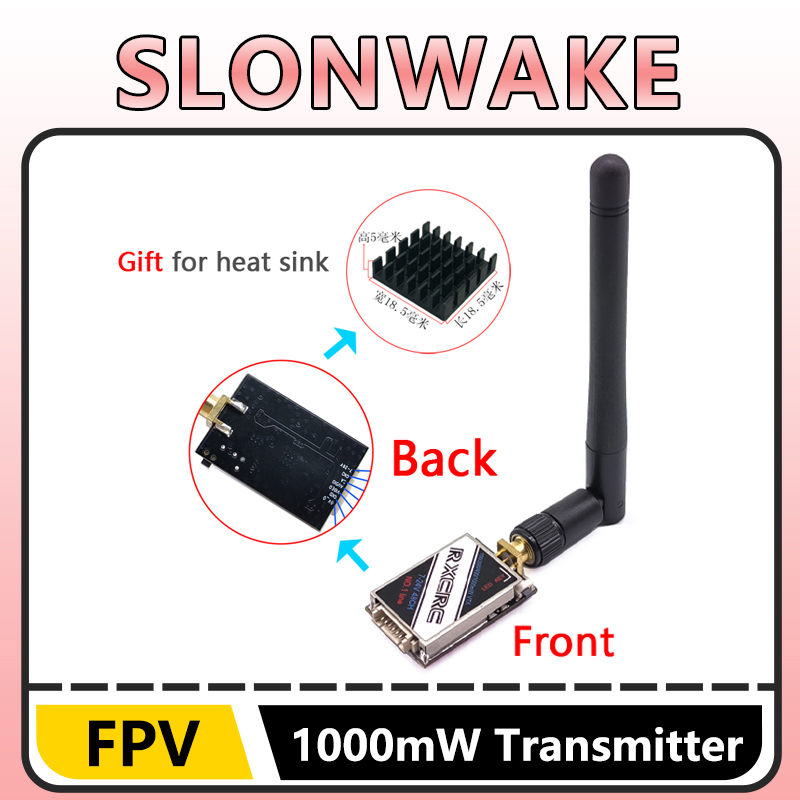 SLONWAKE 5.8G 48CH 1W VTX 100/ - Drone Rc Receiver And Transmitter 리뷰 및 가격