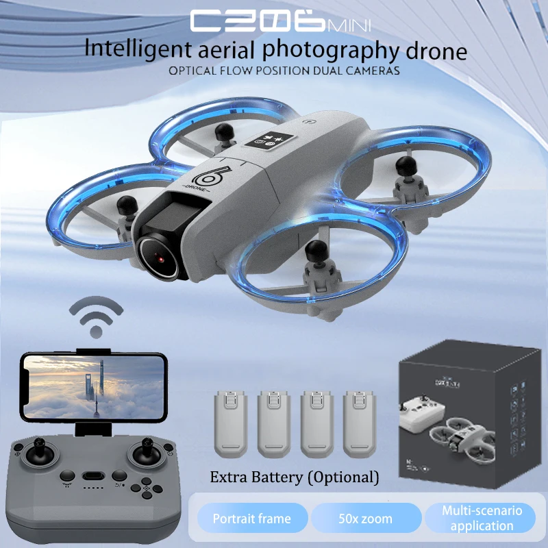 CZ06 미니 RC 쿼드콥터 드론 - 480P HD 듀 - Drone Rc Helicopter With Camera 리뷰 및 가격