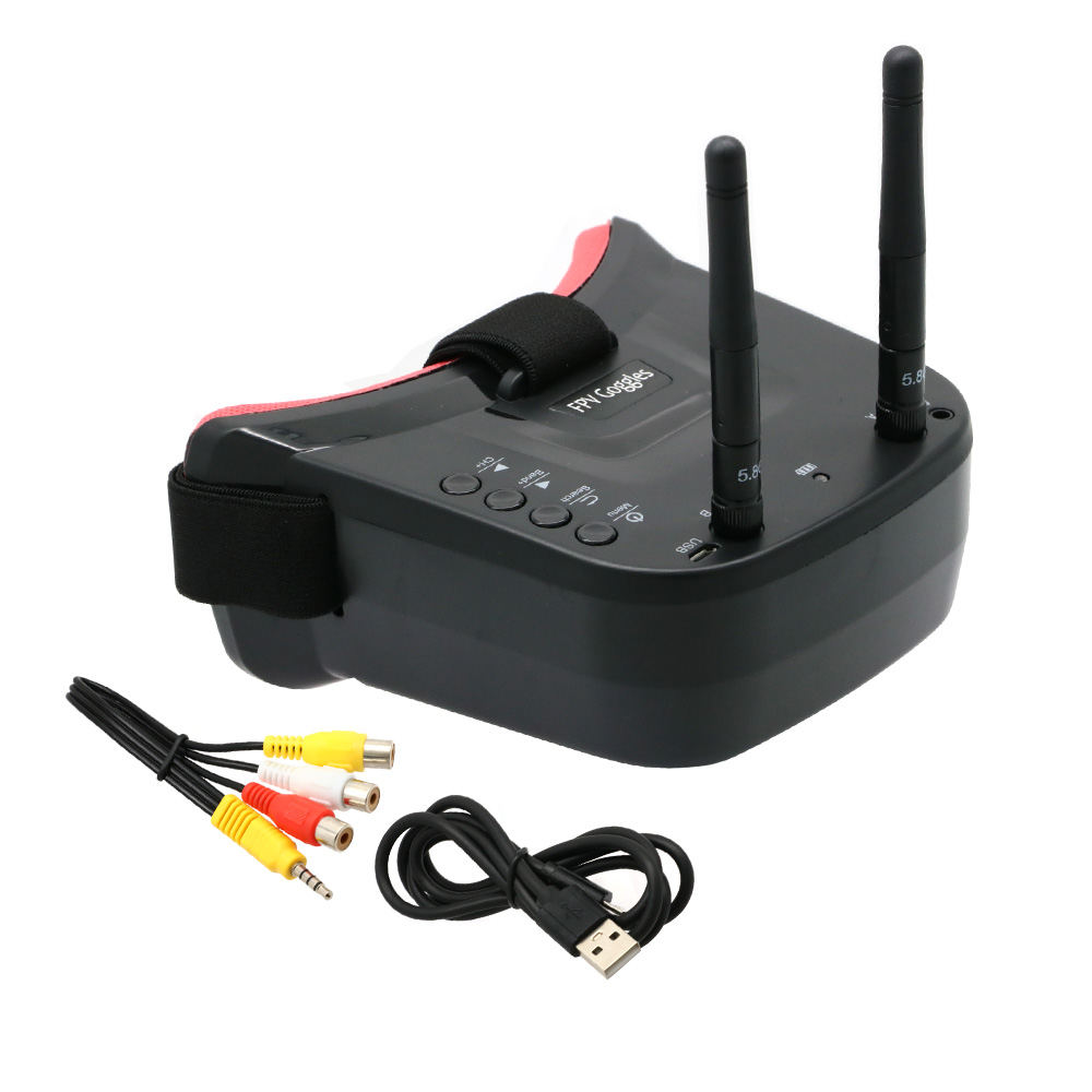 5.8G 40CH 듀얼 안테나 FPV 고글 비디오 안경 - Fpv Goggles Headset 리뷰 및 가격