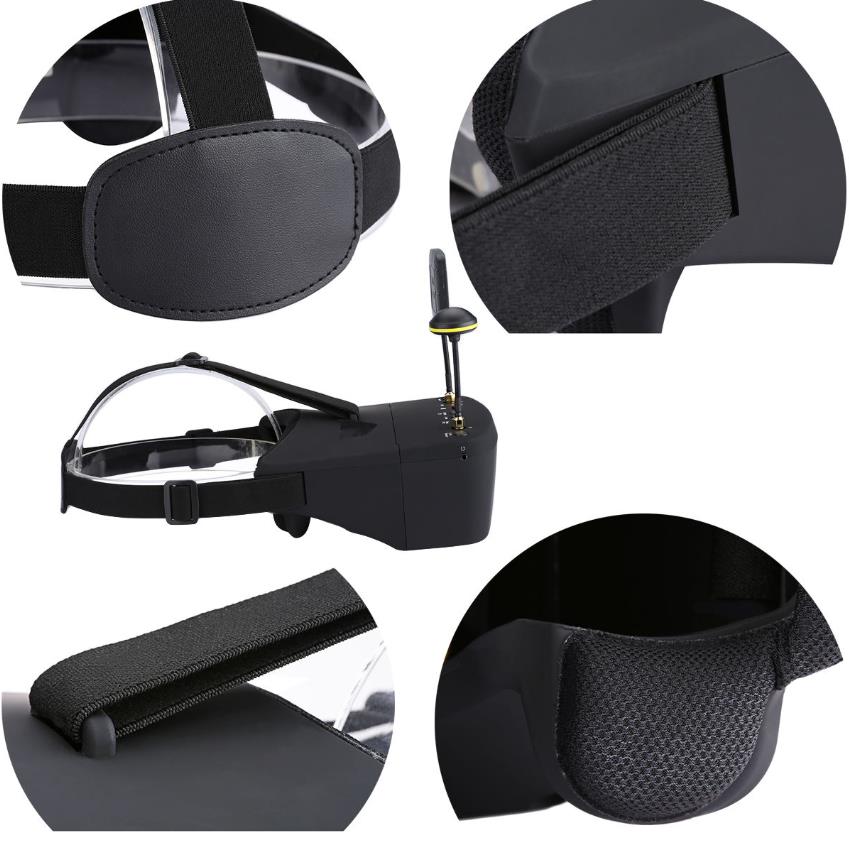 EV800D 5.8G 40채널 5인치 800*480 비 - Fpv Goggles Headset 리뷰 및 가격