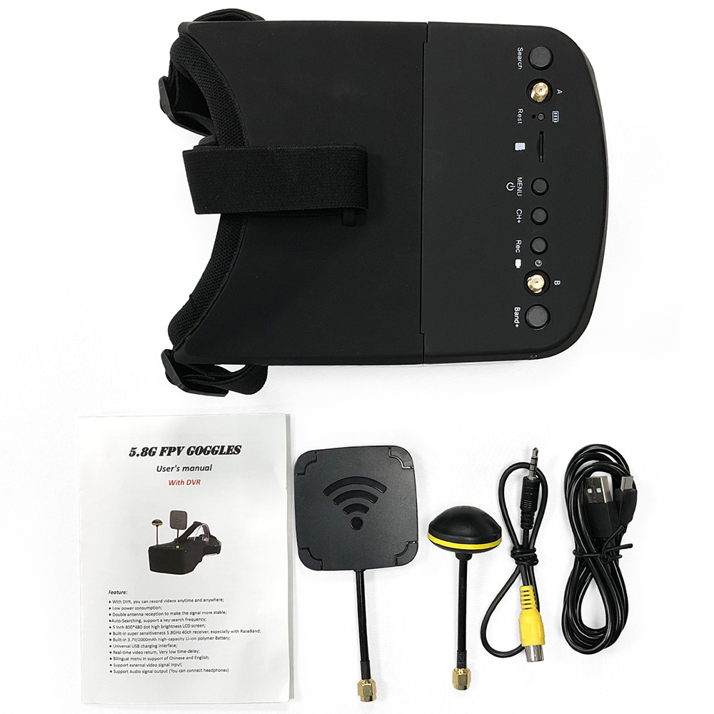 9IMOD LS-800D 5.8G 40CH FPV 고글 - Fpv Goggles Headset 리뷰 및 가격
