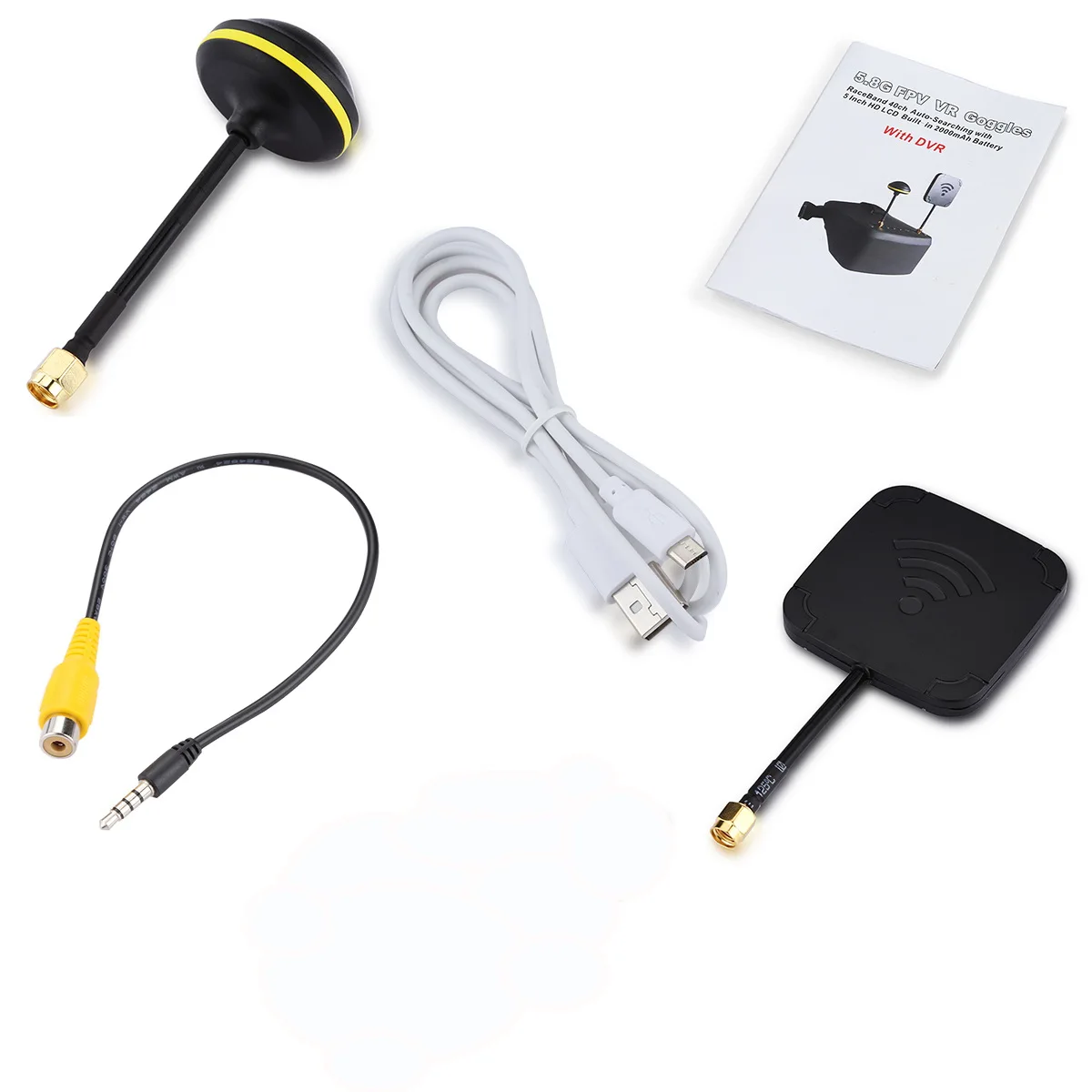 EV800D 5.8G 40CH 5인치 800*480 비 - Fpv Goggles Headset 리뷰 및 가격