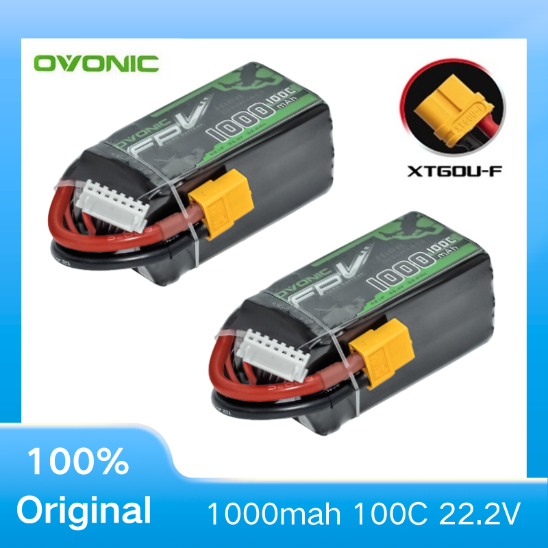 2Pcs OVONIC 1000mAh 100C 22.2V - Drone Carrera Rc 리뷰 및 가격