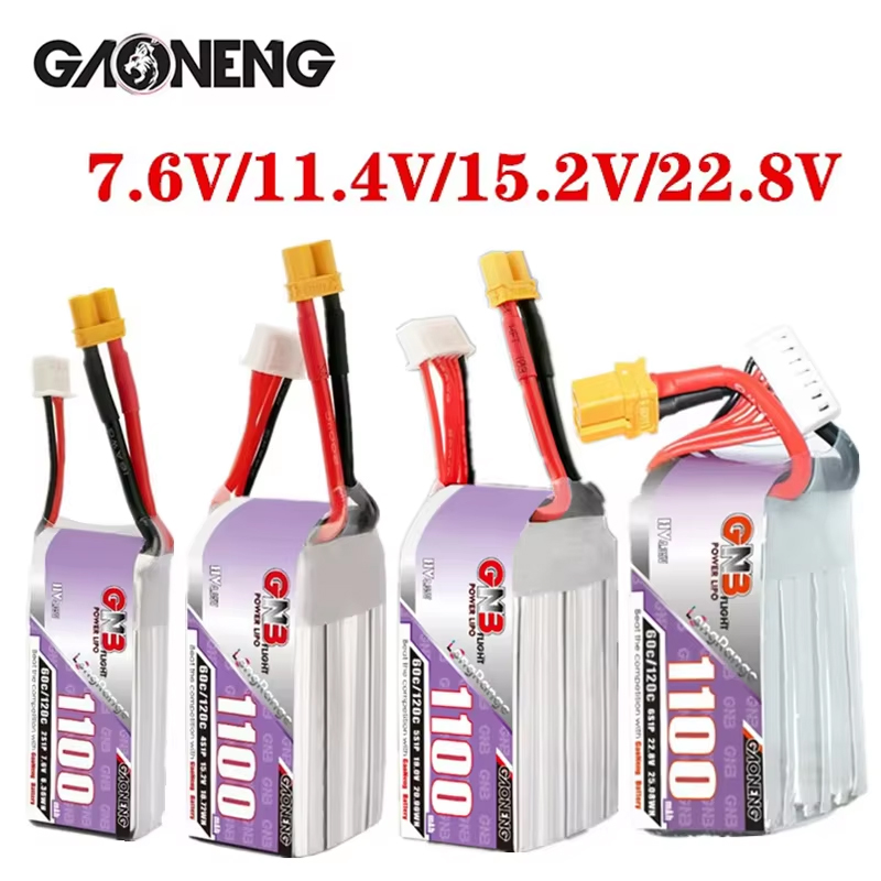 GNB 1100mAh 2S 3S 4S 6S 60C/12 - Drone Carrera Rc 리뷰 및 가격