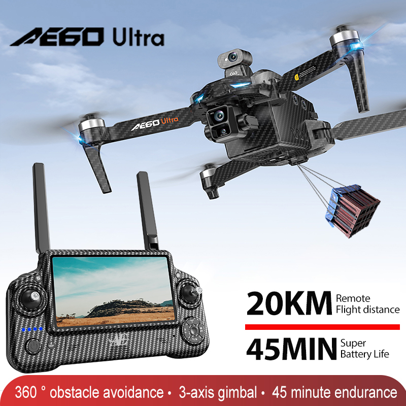 AE60 GPS 드론 전문가용 8K 카메라 3축 짐벌  - Drone Rc Helicopter With Camera 리뷰 및 가격