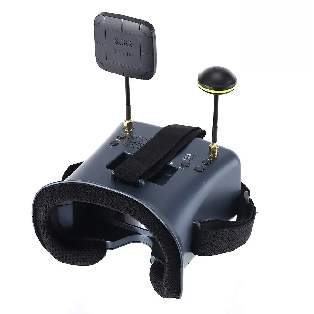 5.8G 40CH 4.3 인치 800*480 비디오 헤 - Fpv Goggles Headset 리뷰 및 가격