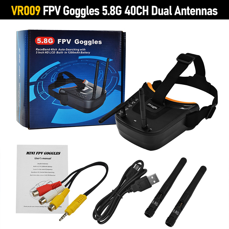 VR009 FPV 고글 3.0인치 480*320 LCD - Fpv Goggles Headset 리뷰 및 가격