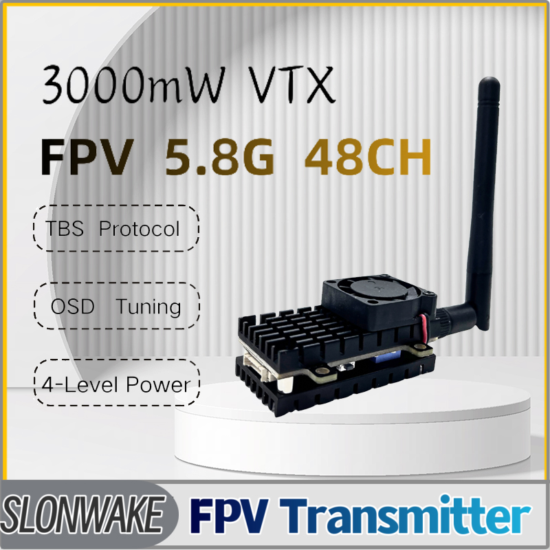 SLONWAKE 5.8G 3000mW 시뮬레이션 VTX - Drone Rc Receiver And Transmitter 리뷰 및 가격