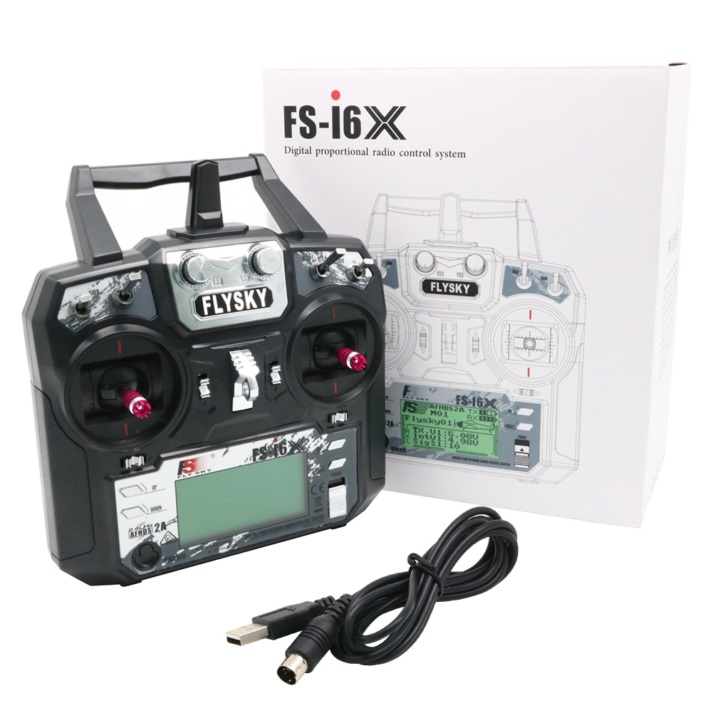 FLYSKY FS-i6X FS i6X 10채널 2.4G - Drone Rc Receiver And Transmitter 리뷰 및 가격