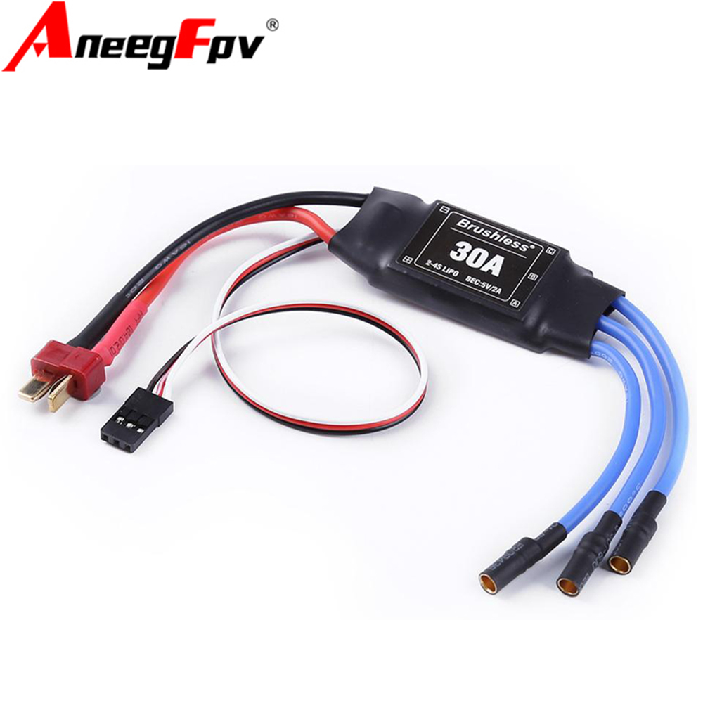 XXD 30A 2-4S ESC 브러시리스 모터 속도 컨 - Drone Rc Quadcopter Controller 리뷰 및 가격