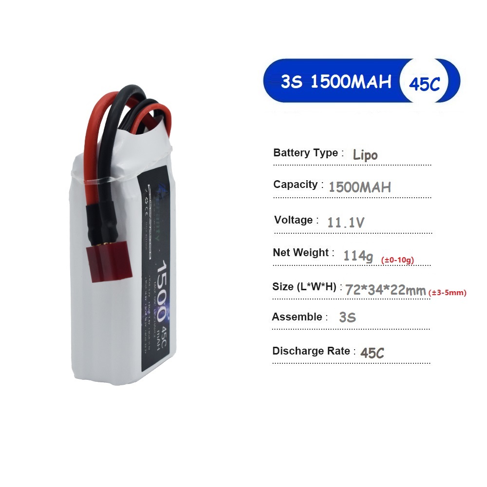 11.1V 리포 배터리 3S 1500mAh 1800mA - Drone Carrera Rc 리뷰 및 가격