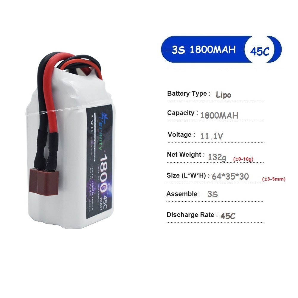 11.1V 리포 배터리 3S 1500mAh 1800mA - Drone Carrera Rc 리뷰 및 가격