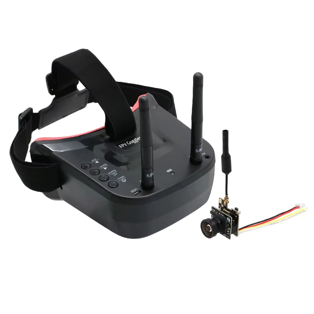 듀얼 안테나 FPV 고글 모니터 비디오 안경 헤드셋,  - Fpv Goggles Headset 리뷰 및 가격